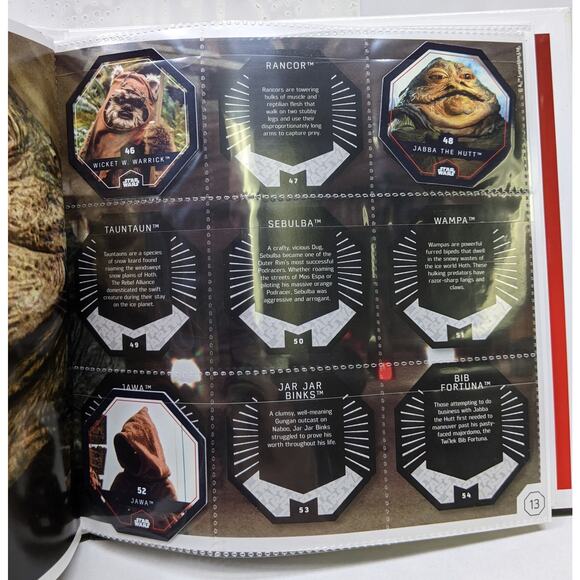 Winn Dixie Collector Star Wars Cosmic Shell Collector Album with 39 Shells Pogs - Picture 7 of 12